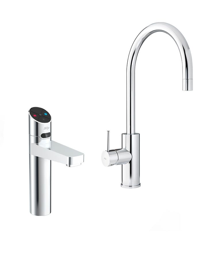 Heve ベロアバブリーBL HydroTap G5 BCHA20 4-in-1 Elite Plus tap with Arc Mixer Chrome